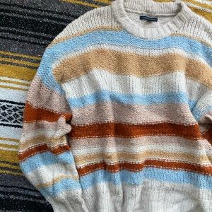 American Eagle striped sweater